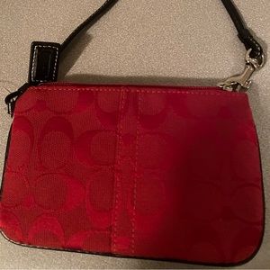 Coach wristlet
